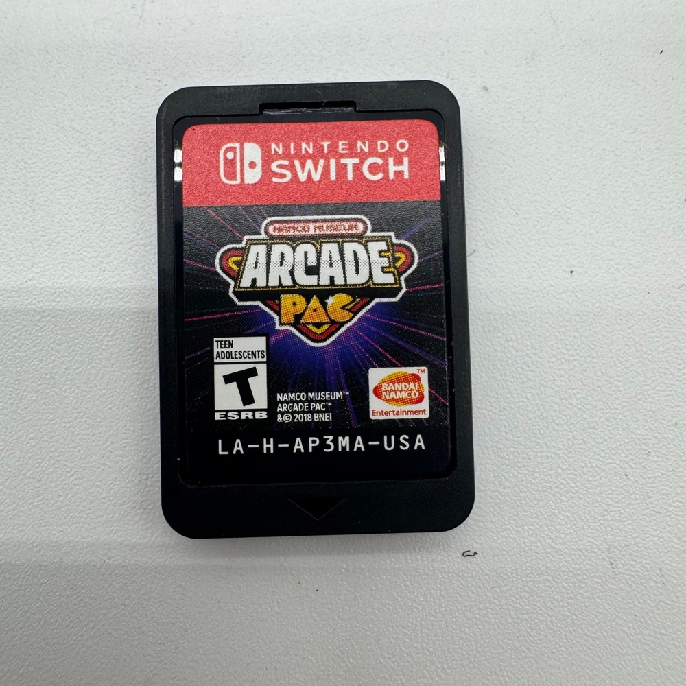 Namco Museum Arcade Pac Nintendo Switch Game Cartridge Only Pac-Man 2018